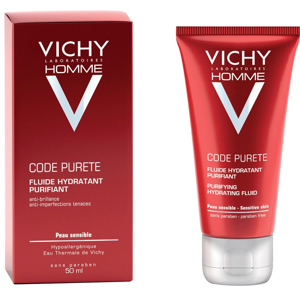 VICHY Homme Code Pureté Feuchtigkeitspflege