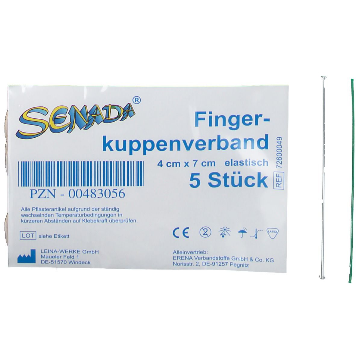 Senada® Fingerkuppenverband 4 x 7 cm