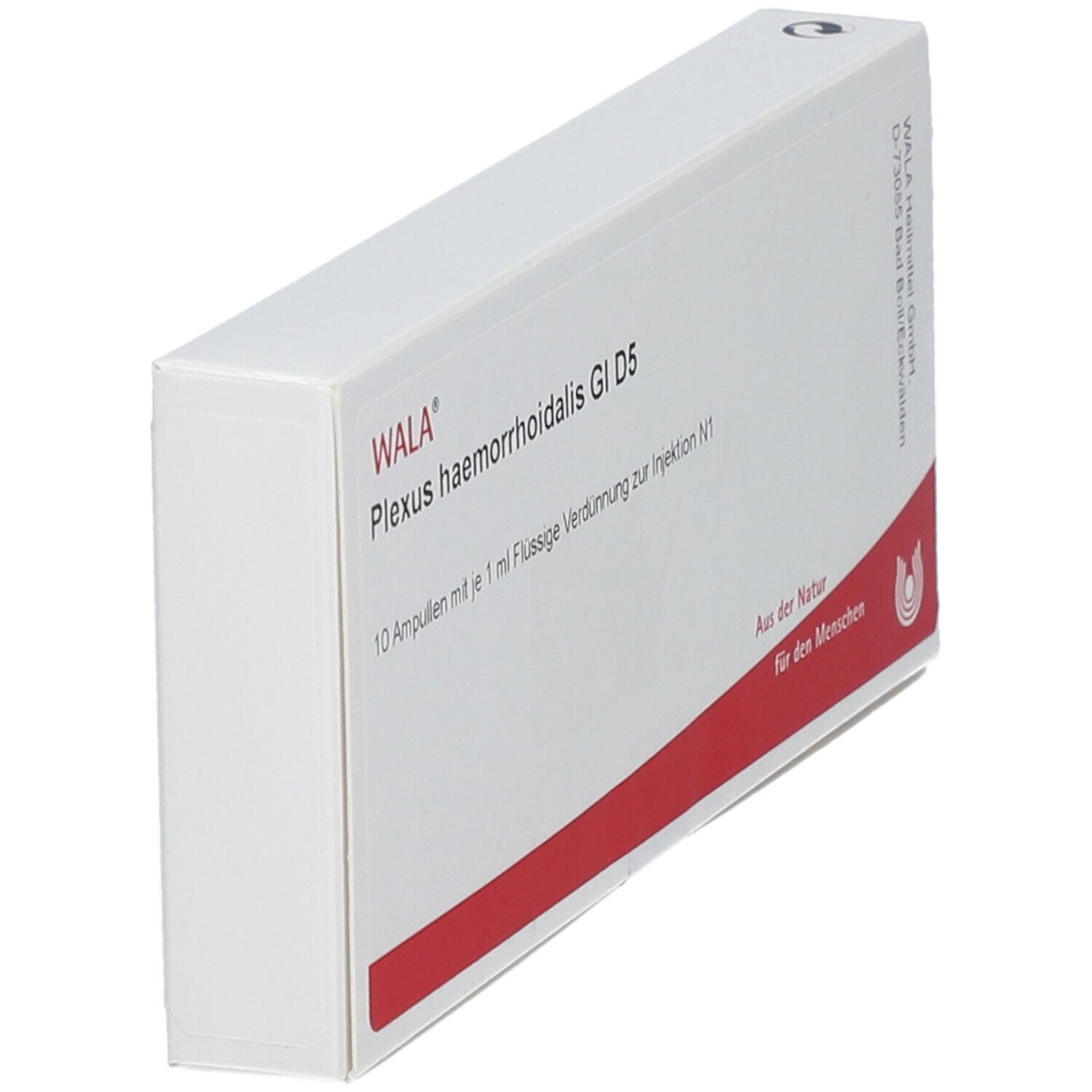 WALA® Plexus haemorrhoidalis Gl D 5