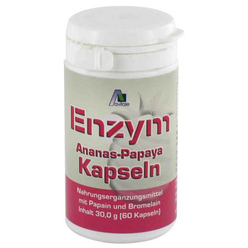 Avitale Enzym Ananas Papaya Kapseln