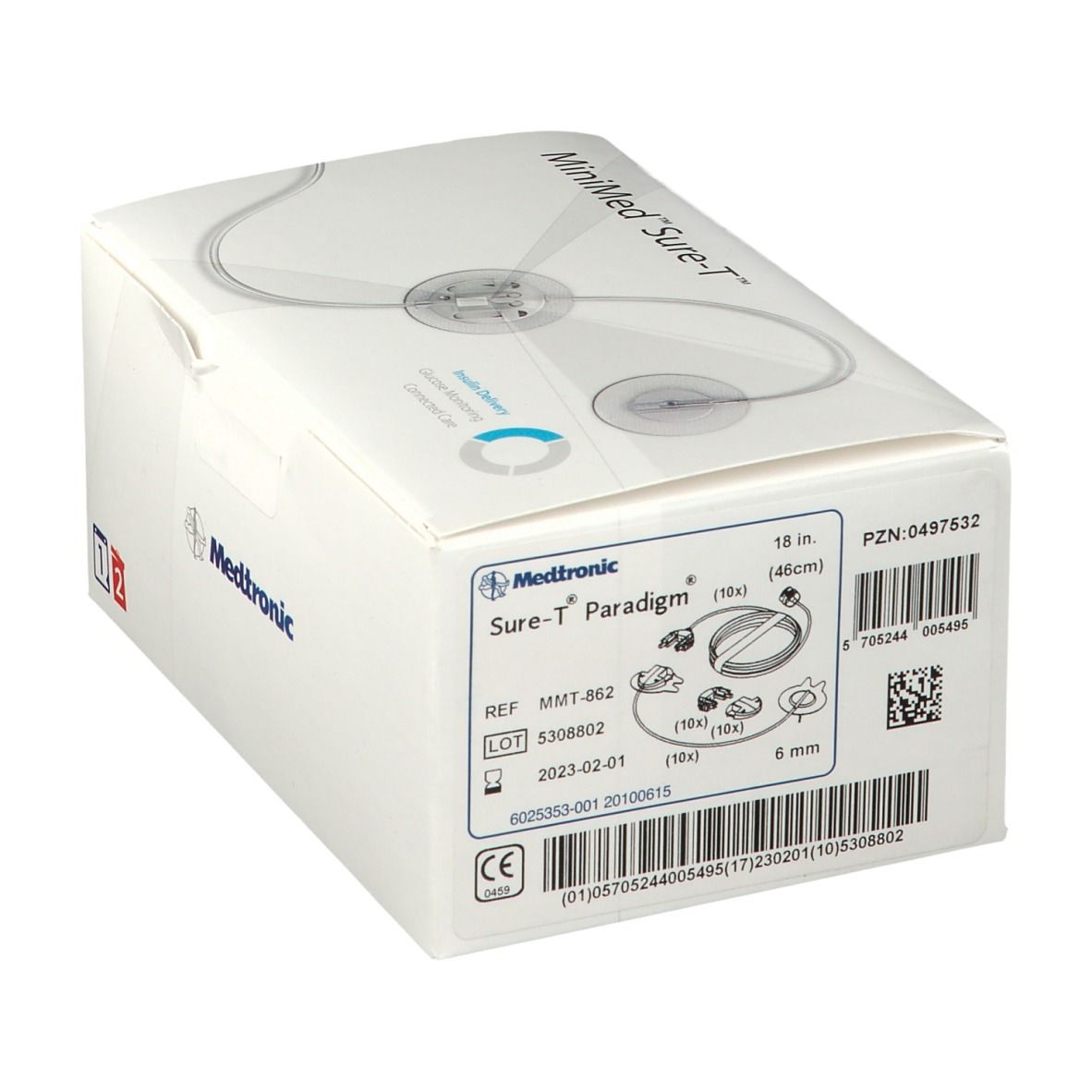 PARADIGM Sure T 6 mm 45 cm Infusionsset