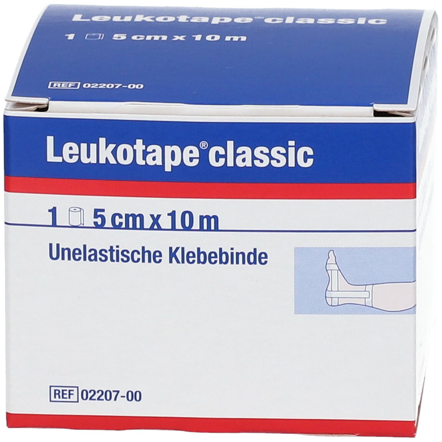 Leukotape® Classic 5 cm x 10 m weiß
