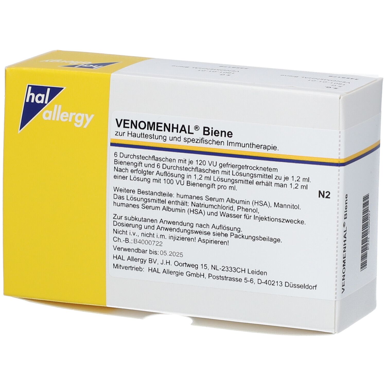 Venomenhal Biene