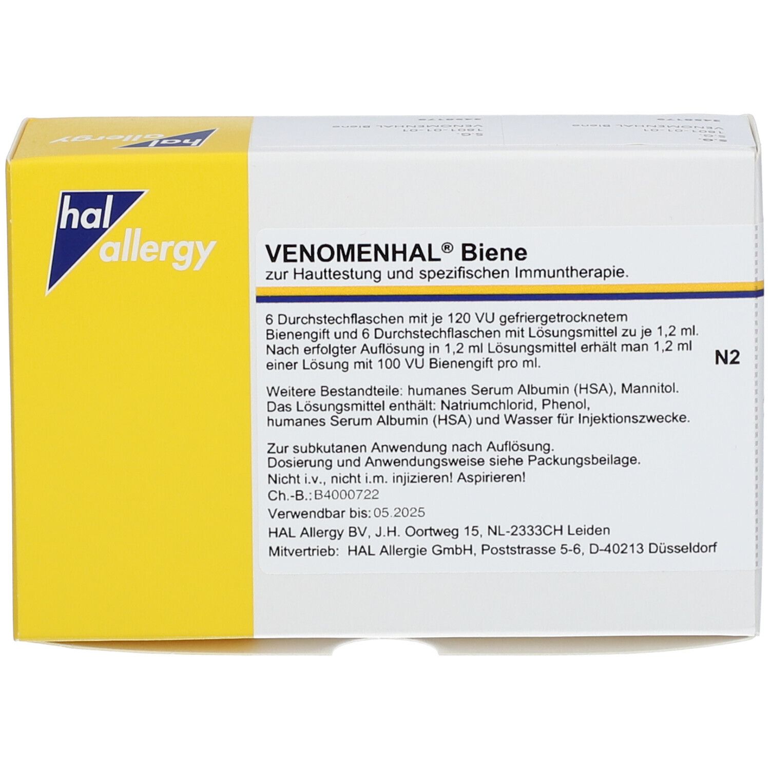 Venomenhal Biene