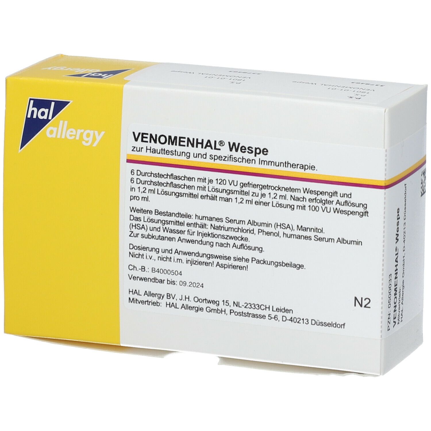 Venomenhal Wespe