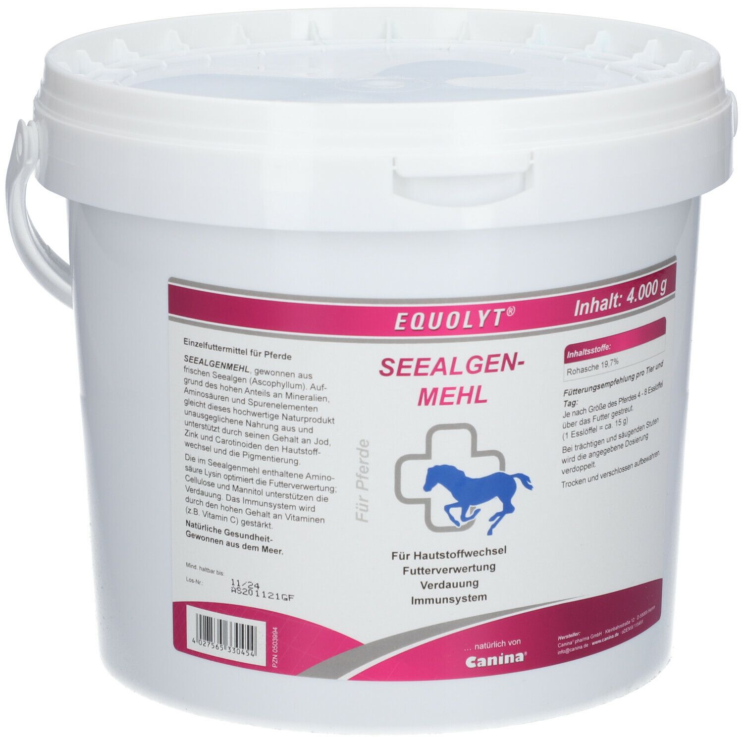 Canina® EQUOLYT® Seealgenmehl