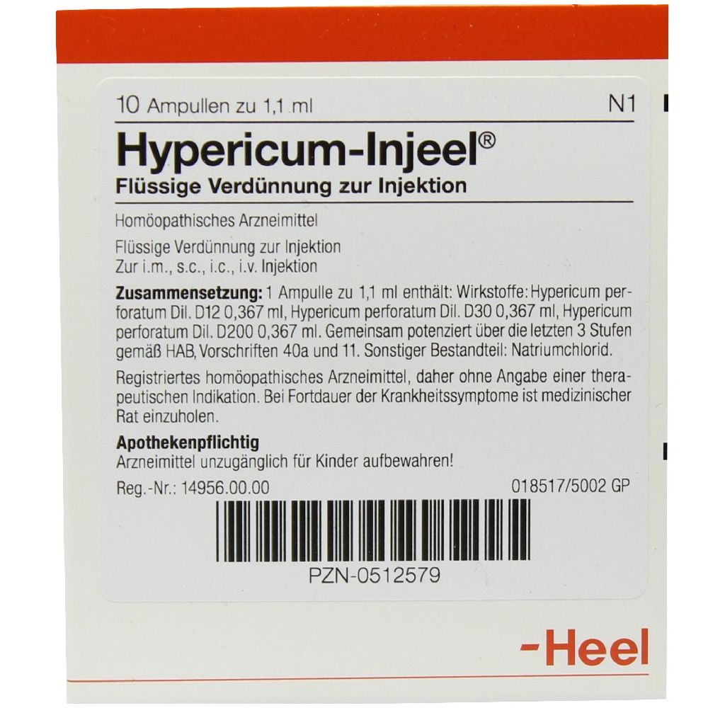 Hypericum-Injeel® Ampullen