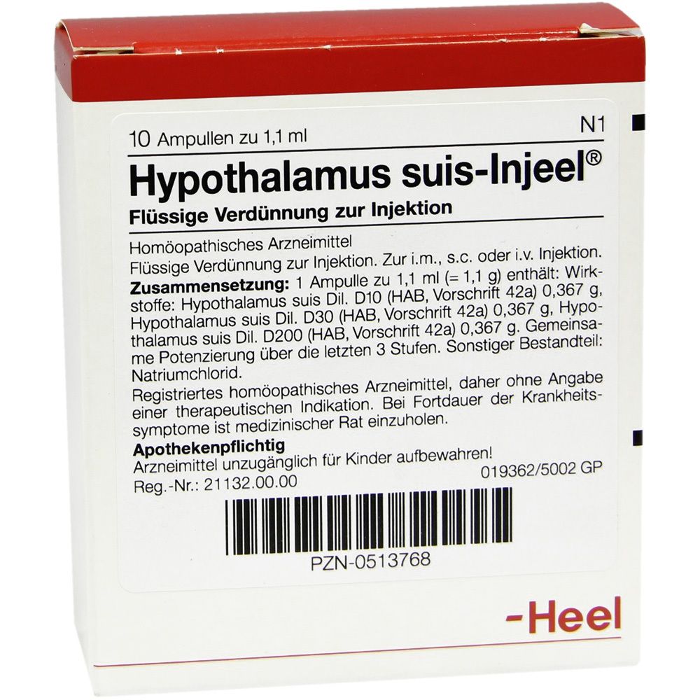 Hypothalamus suis-Injeel® Ampullen