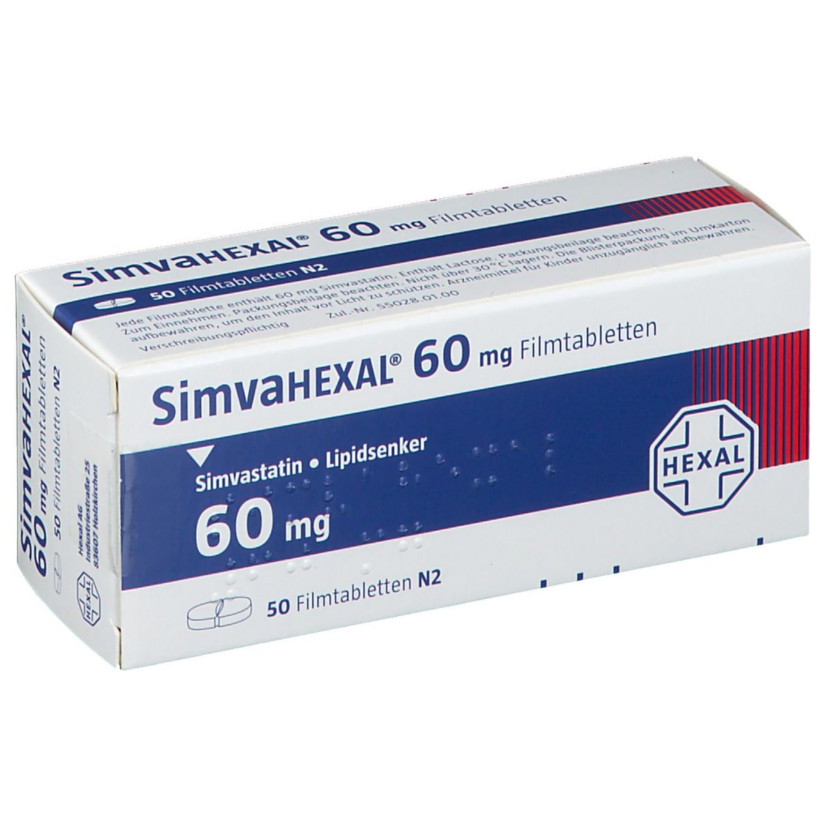 SimvaHEXAL® 60 mg