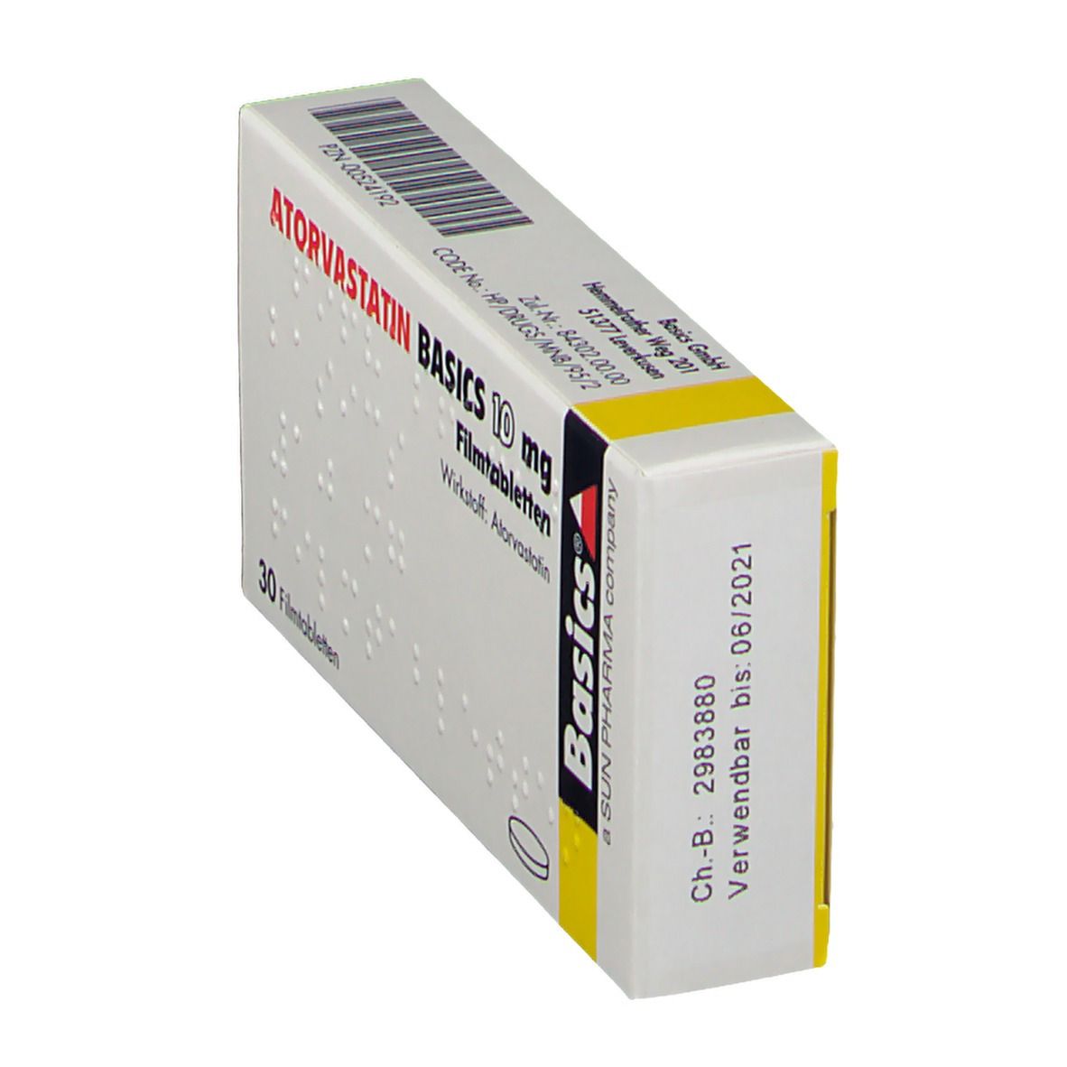 ATORVASTATIN BASICS 10 mg