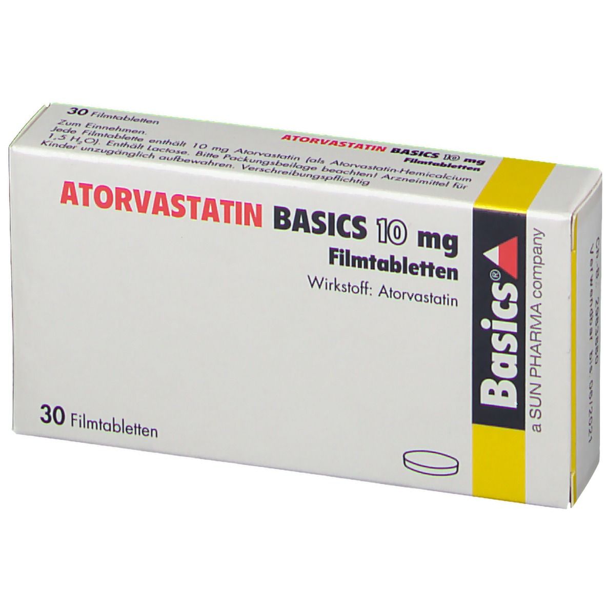 ATORVASTATIN BASICS 10 mg