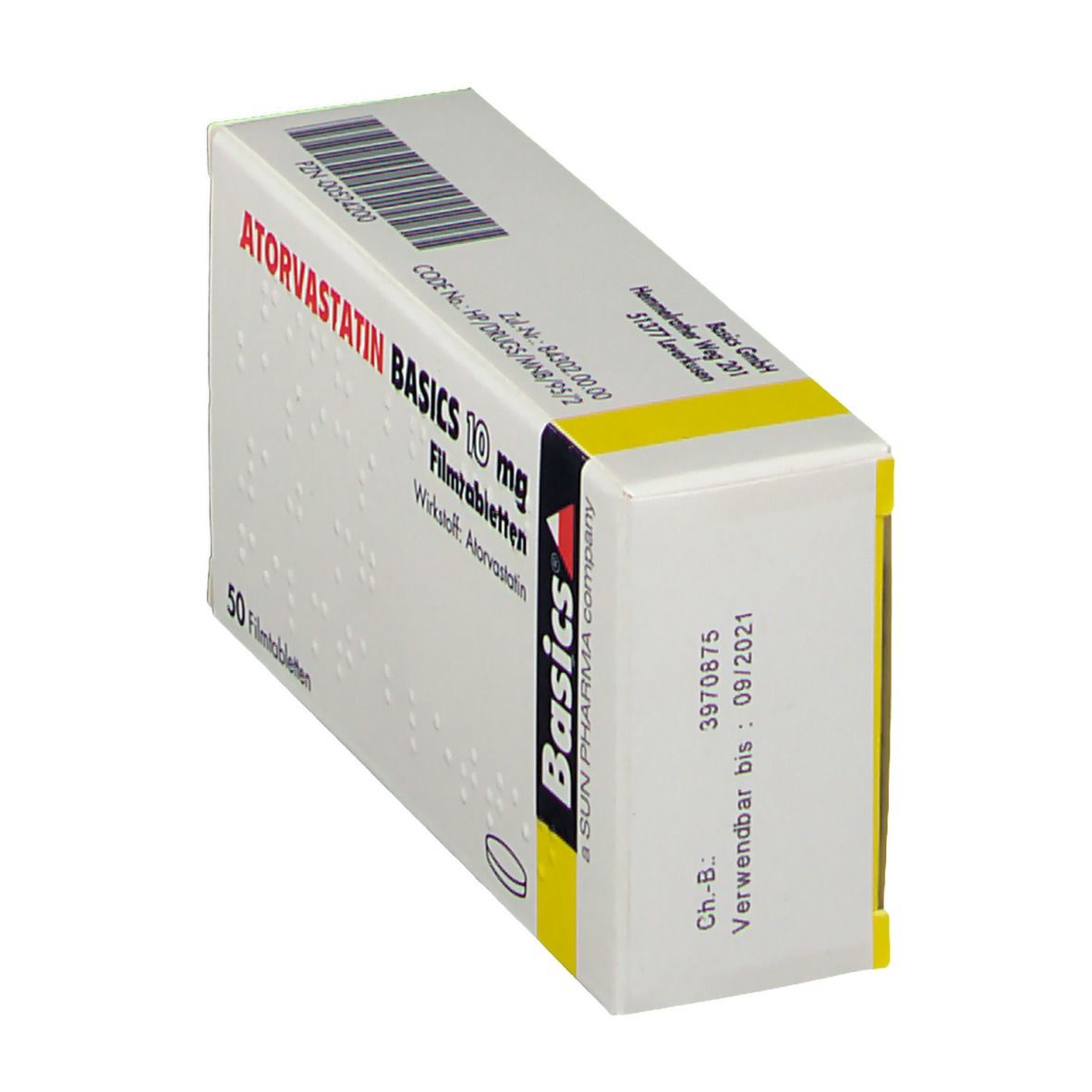 ATORVASTATIN BASICS 10 mg