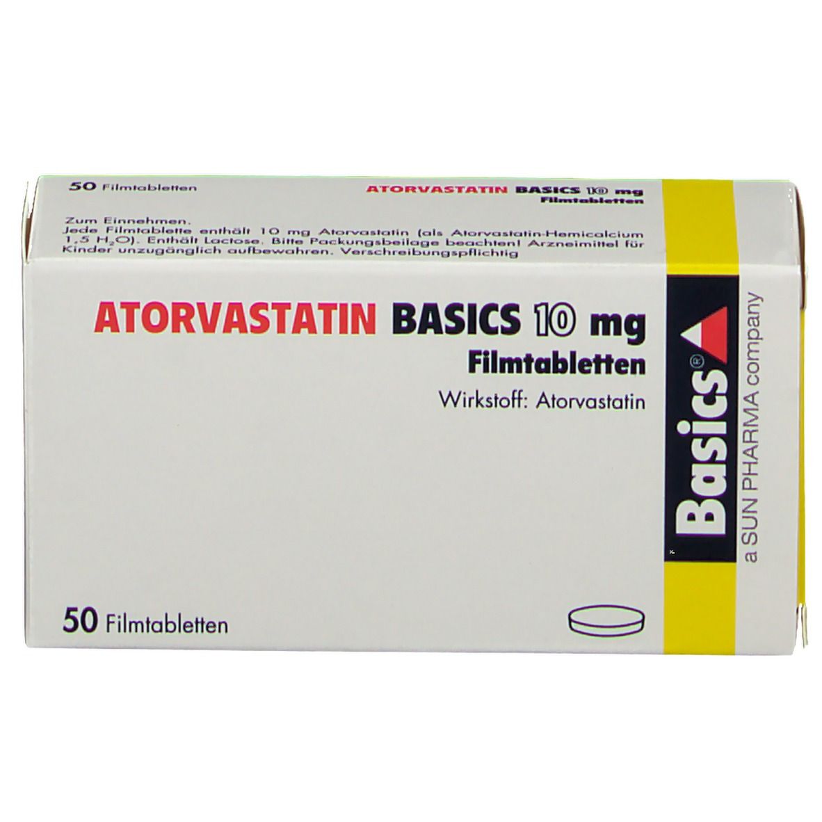 ATORVASTATIN BASICS 10 mg