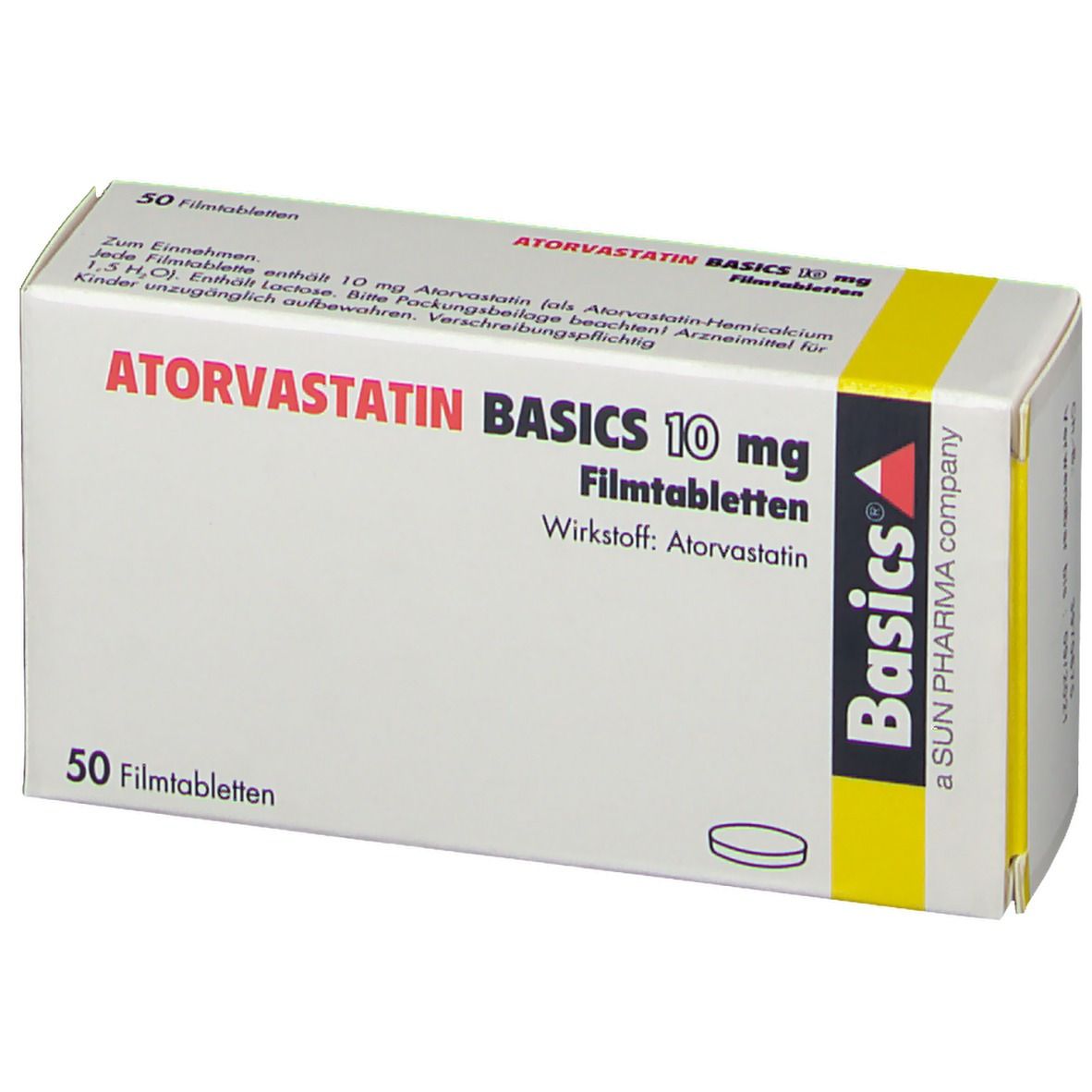 ATORVASTATIN BASICS 10 mg