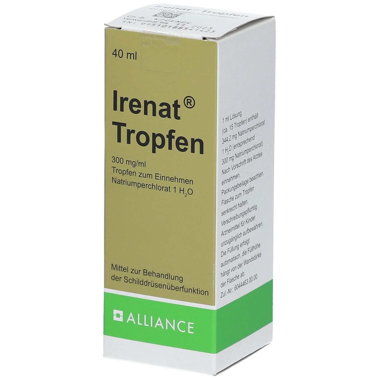 Irenat® Tropfen 300 mg/ml