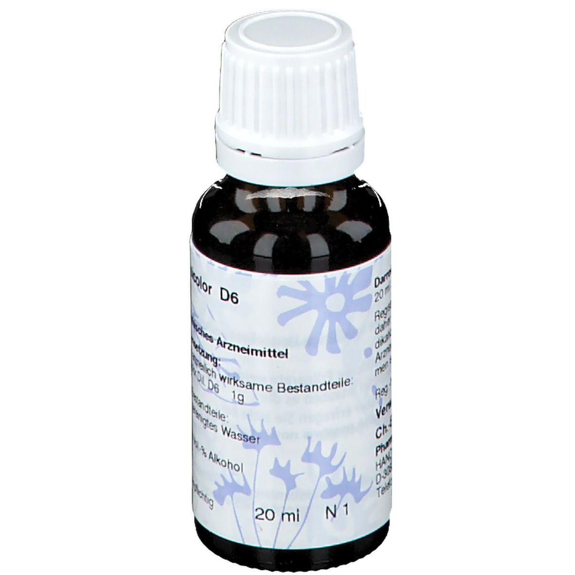 Iris versicolor D 6 Dilution