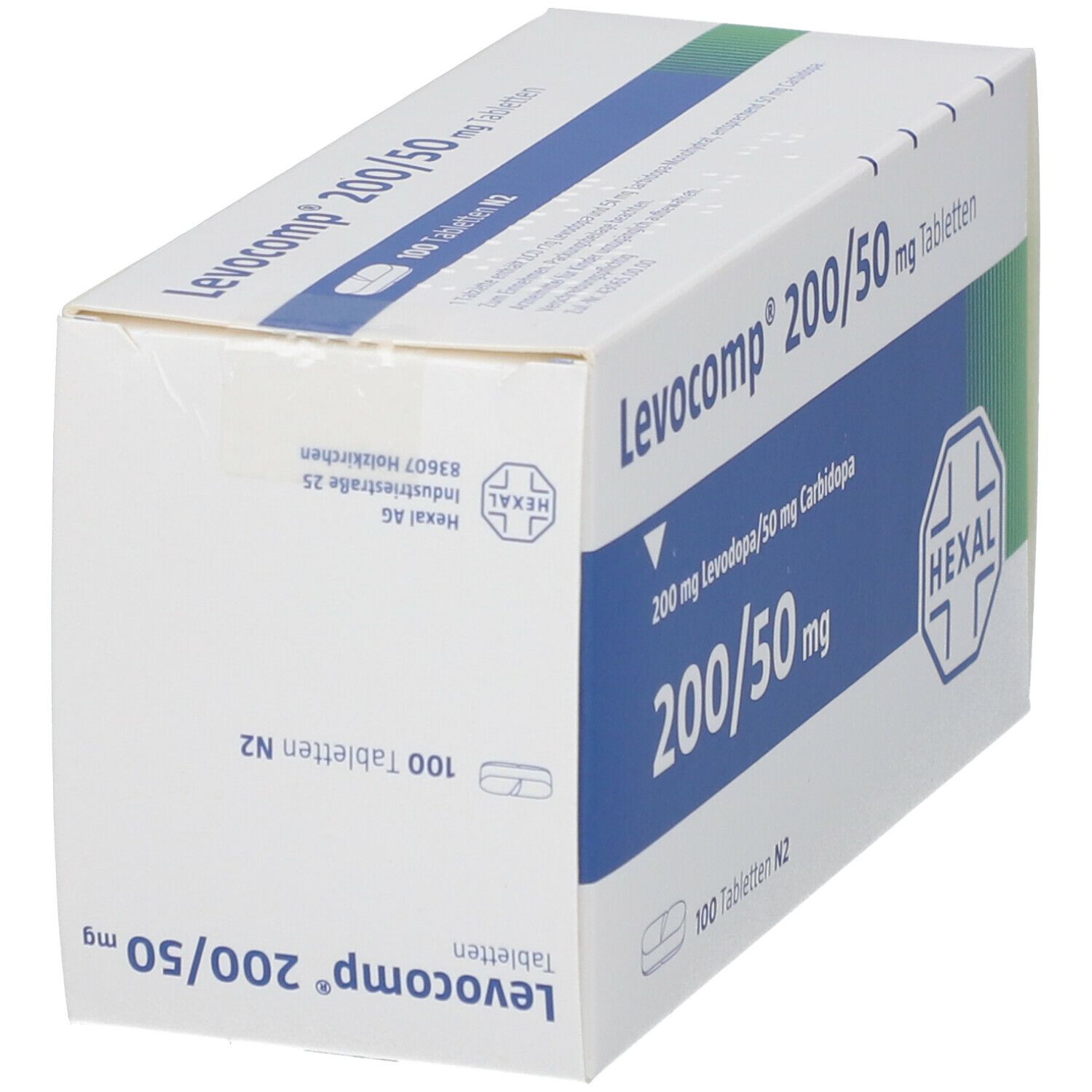 Levocomp 200 mg/50 mg Tabletten 100 St