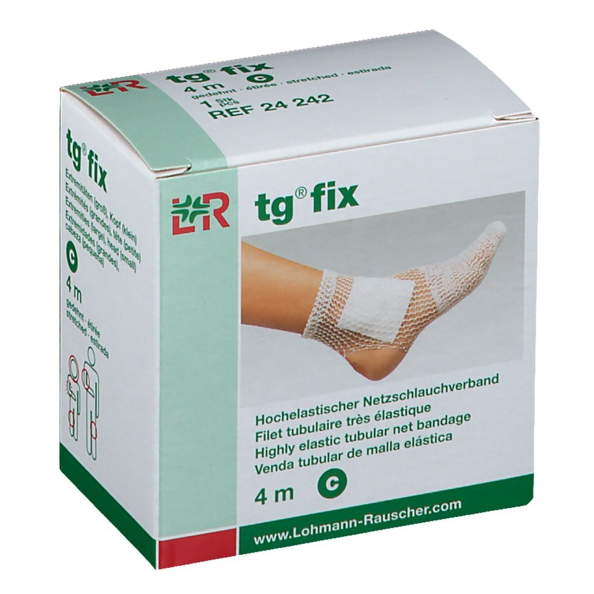 TG Fix Netzverband weiß 4m C 24242