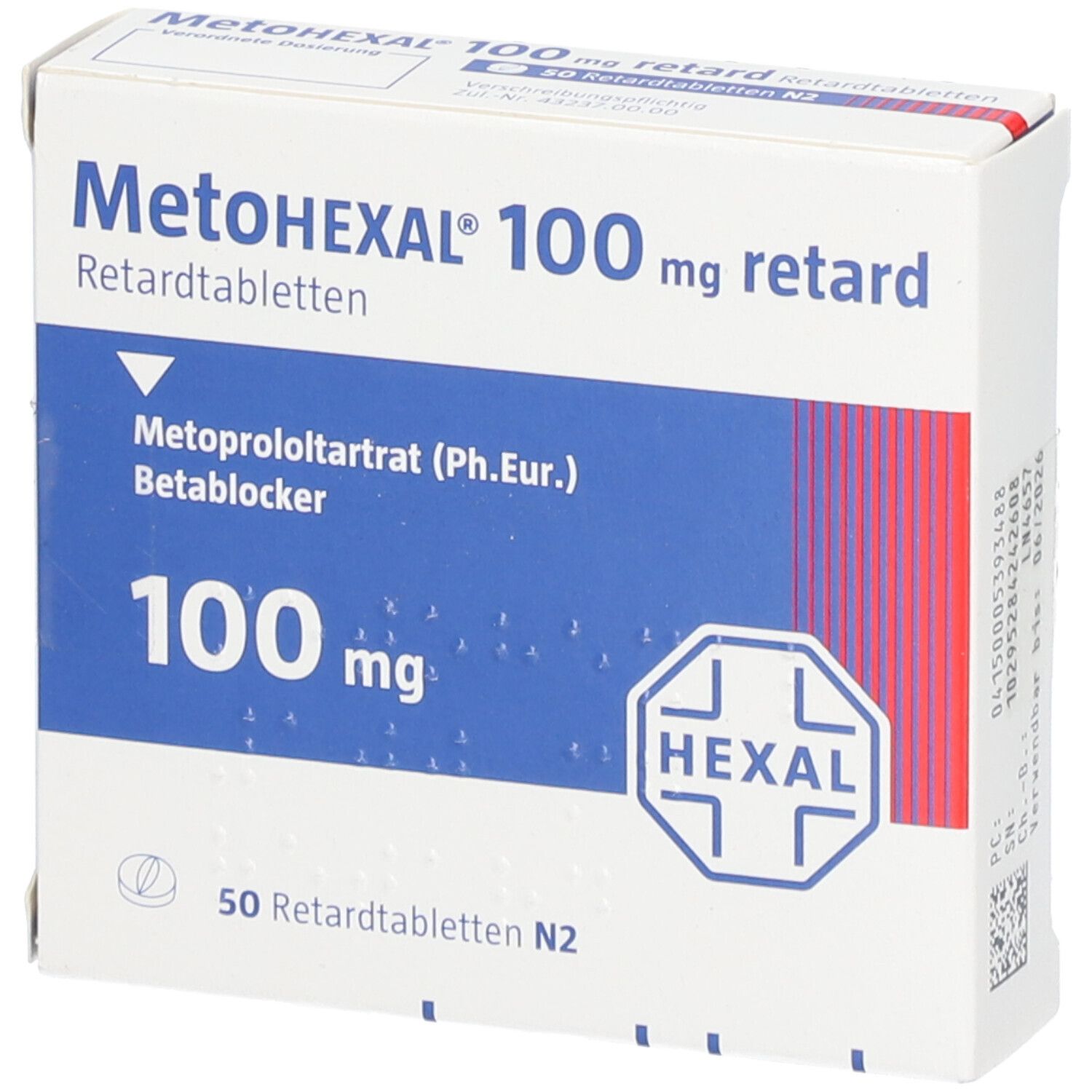 MetoHEXAL® 100 mg