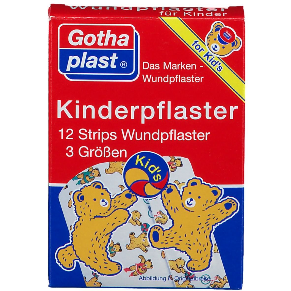 Gothaplast® Kinderpflaster-Bärchen