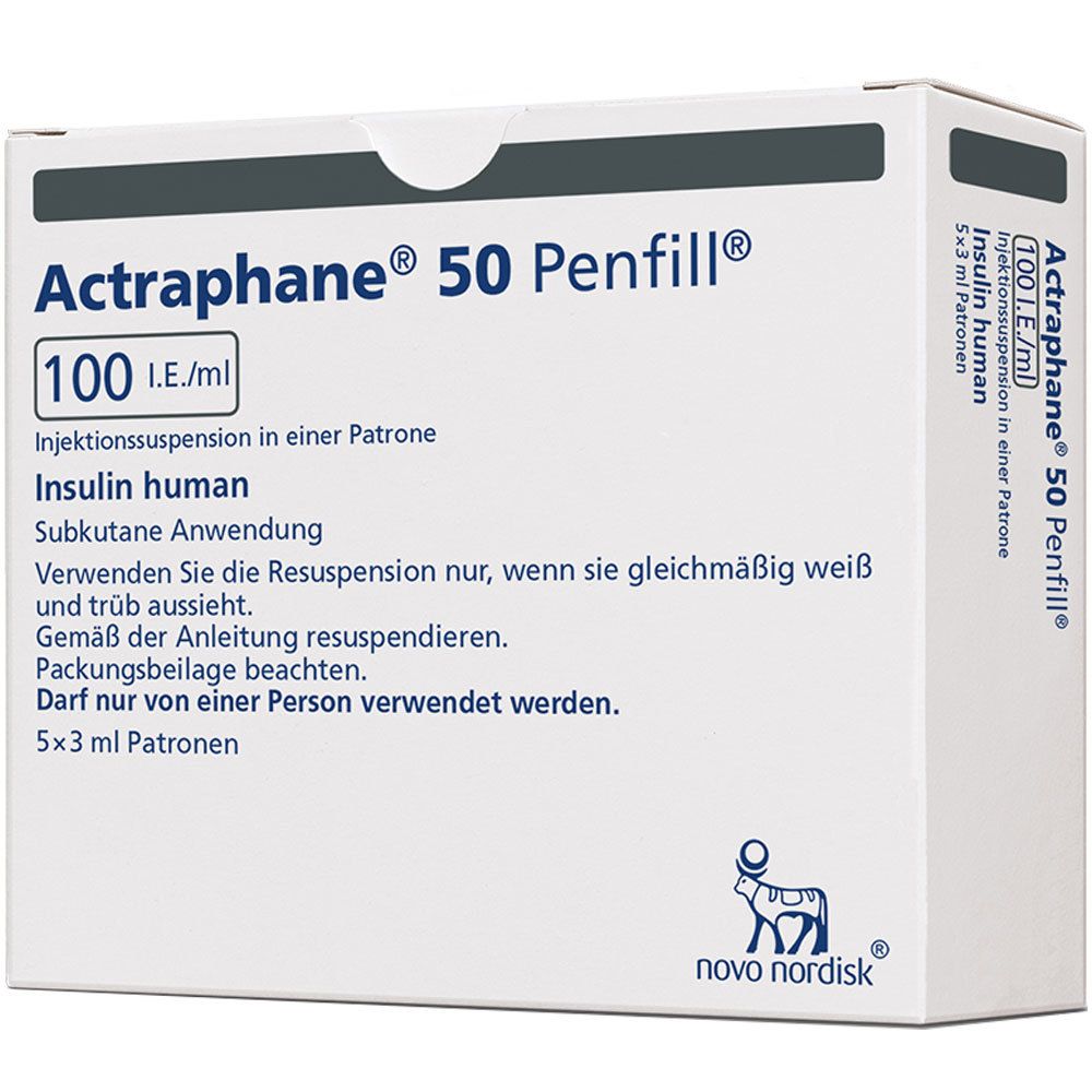 Actraphane® 50 Penfill® 100 I.E./ml