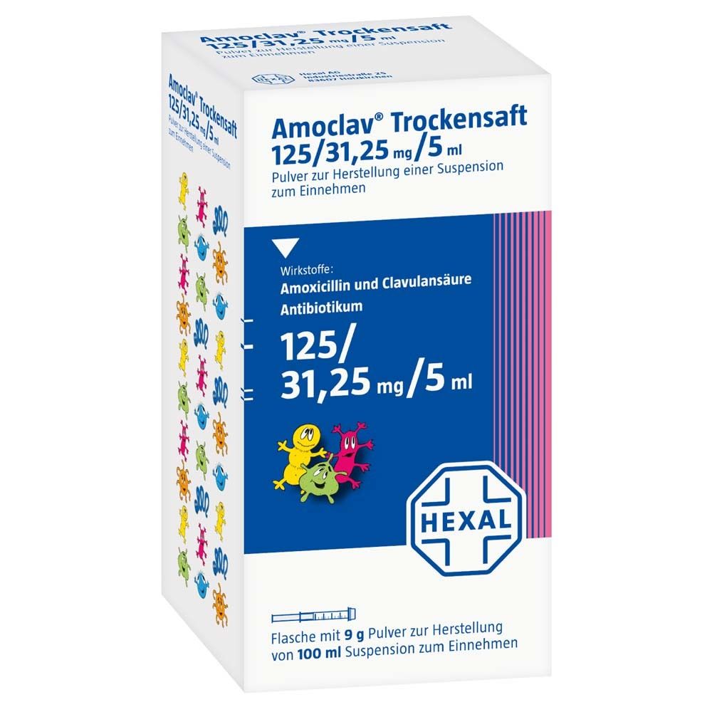 Amoclav® Trockensaft 125/31,25 mg/5 ml