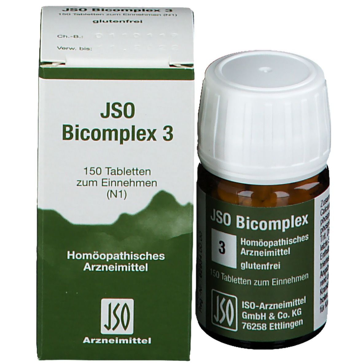 JSO Bicomplex Heilmittel Nr. 3 150 St - Shop-apotheke.at