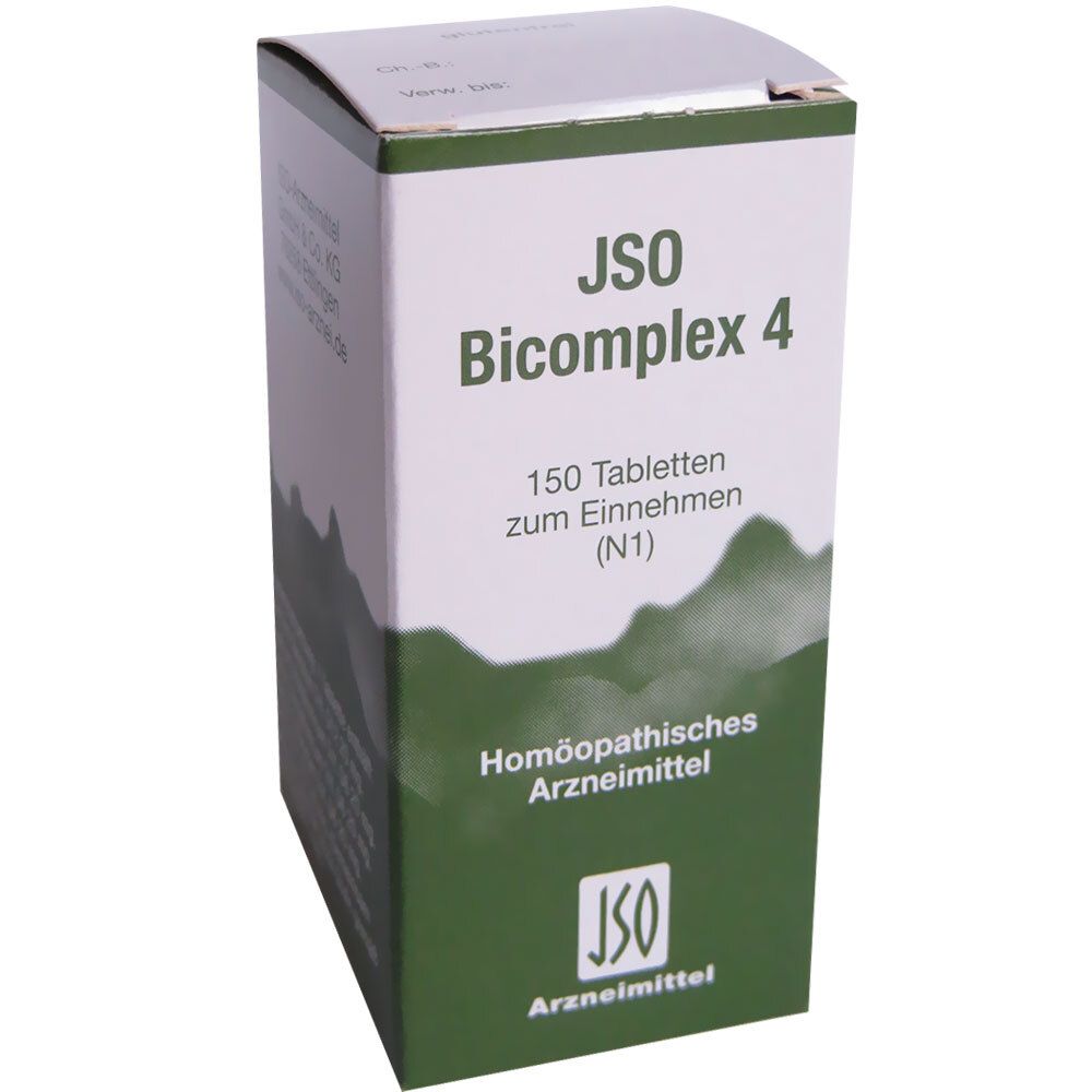 JSO Bicomplex Heilmittel Nr. 4 150 St - Shop-apotheke.at