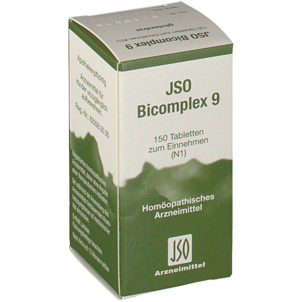 JSO Bicomplex Heilmittel Nr 9 150 St - Shop Apotheke