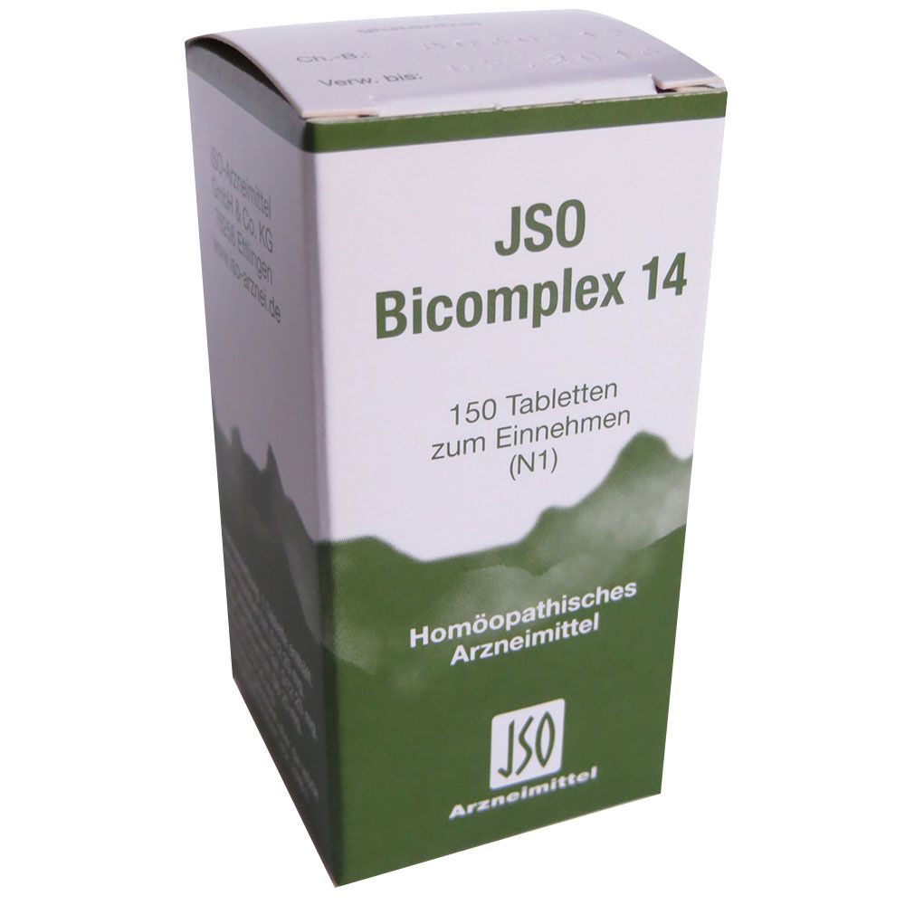 JSO Bicomplex Heilmittel Nr. 14