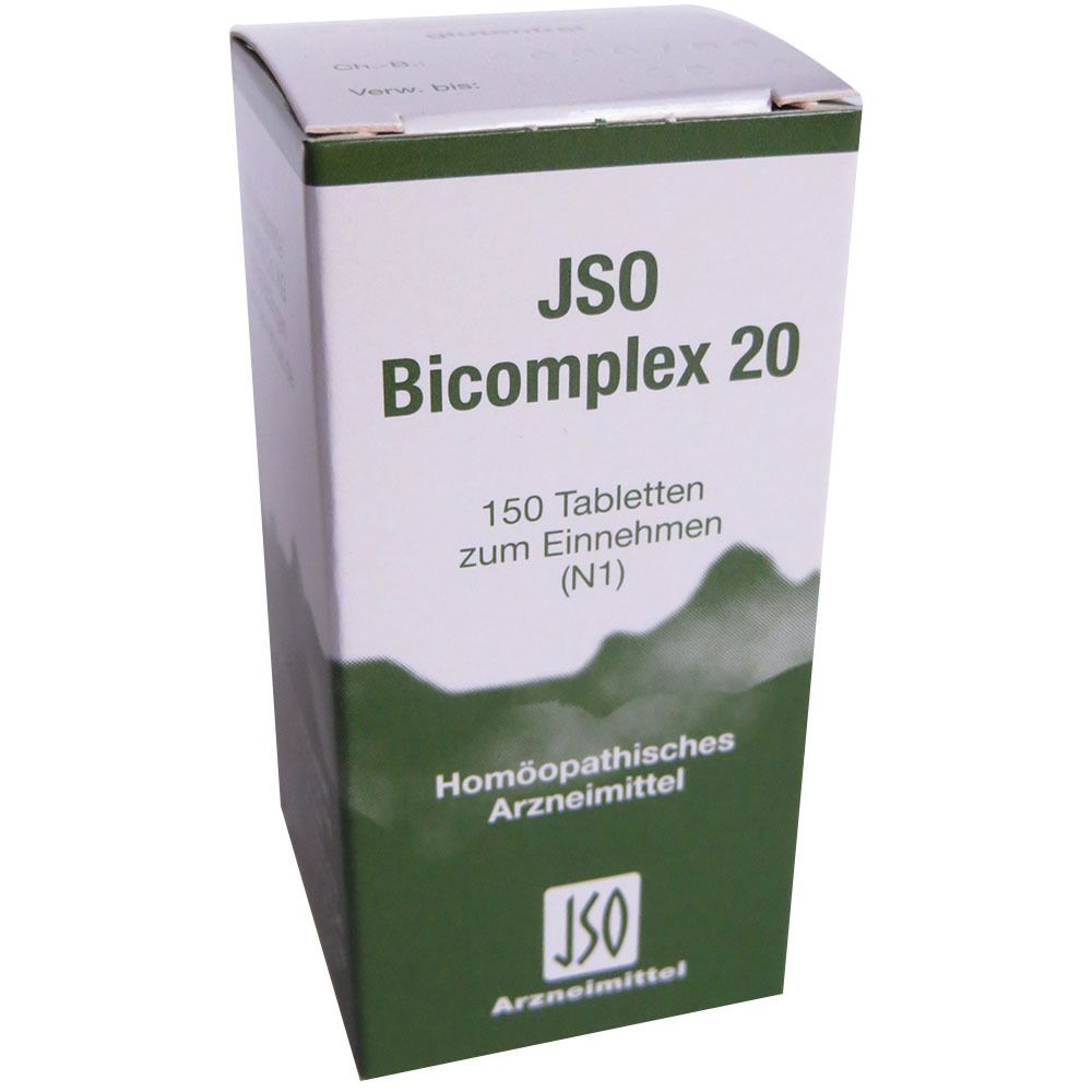 JSO Bicomplex Heilmittel Nr. 20