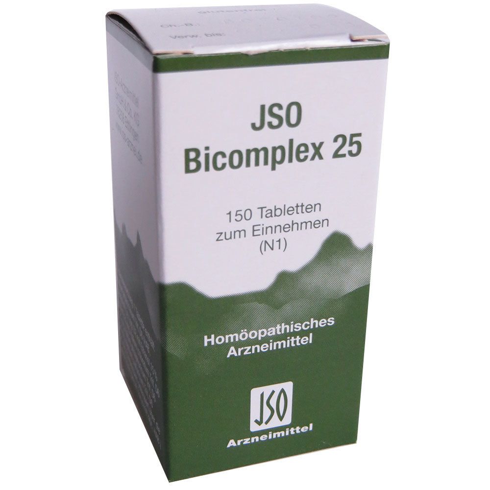 JSO Bicomplex Heilmittel Nr. 25