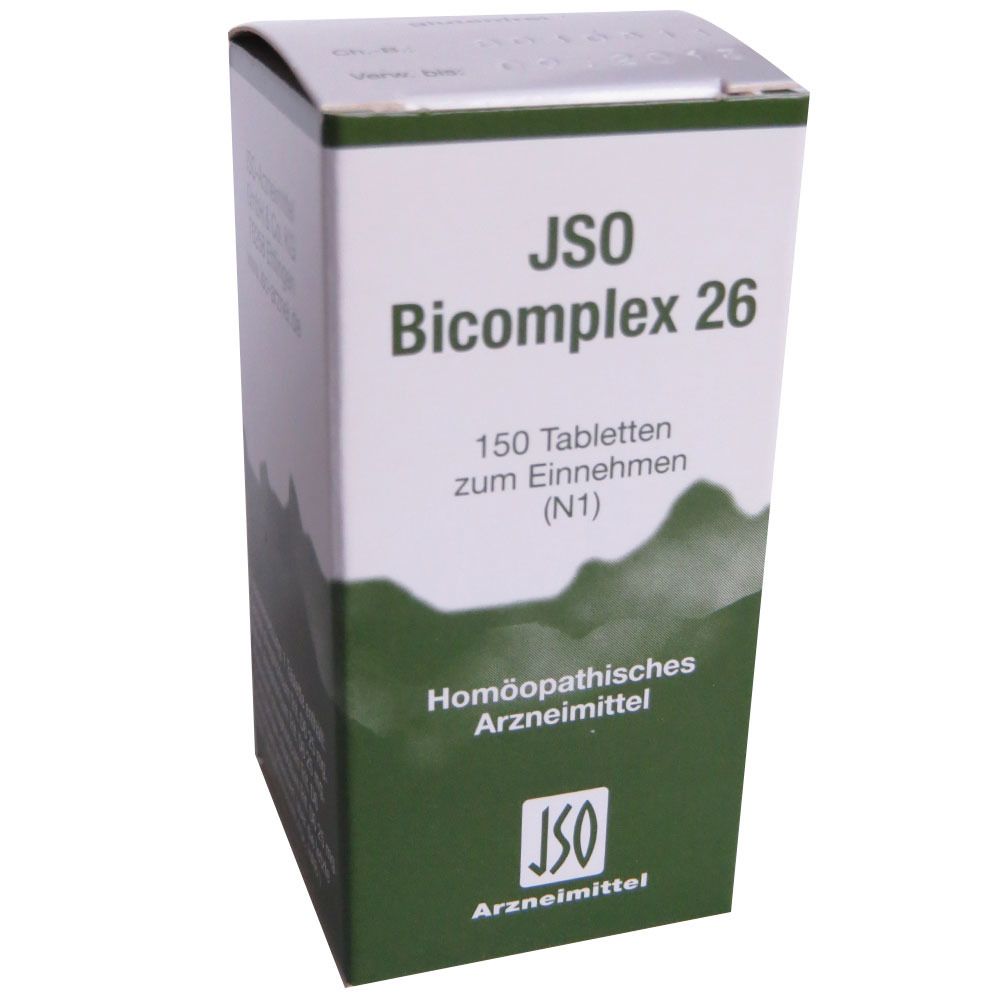 JSO Bicomplex Heilmittel Nr. 26