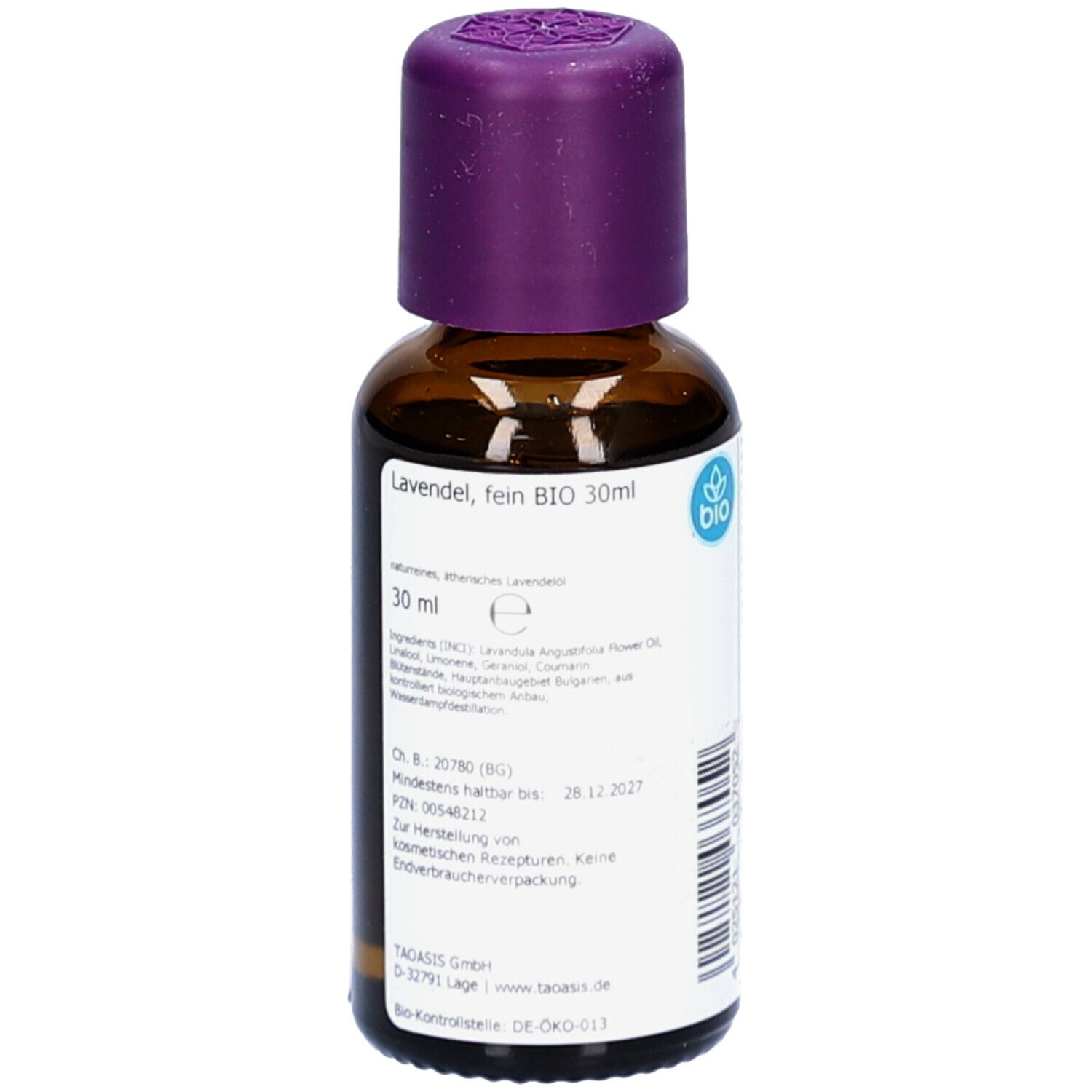 Lavendel ÖL fein Bio 30 ml Öl