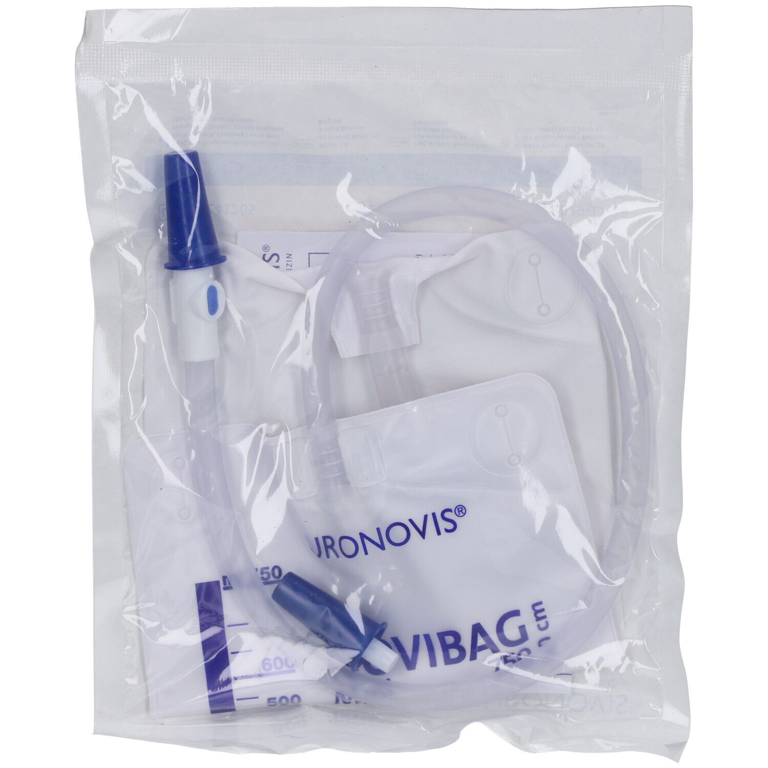 Uronovis Beinbtl.750 ml 50 cm steril 1 St Beutel