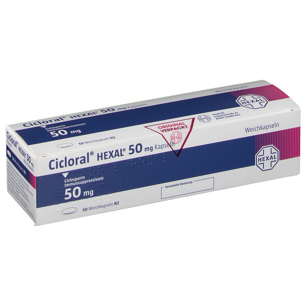 Cicloral® HEXAL® 50 mg