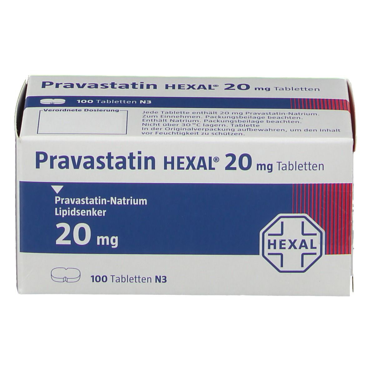 Pravastatin HEXAL® 20 mg