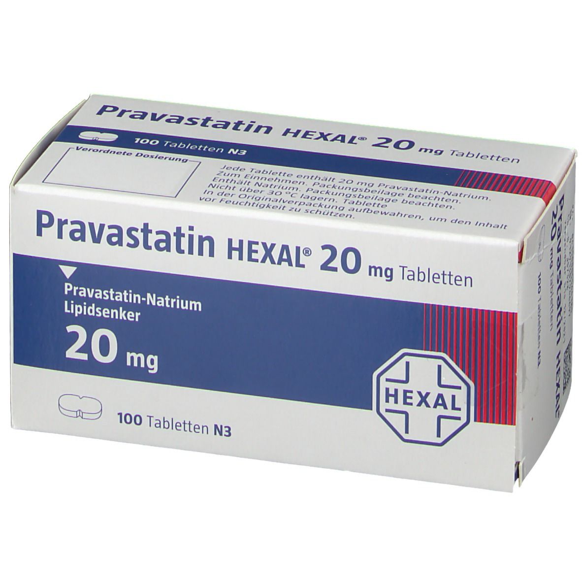 Pravastatin HEXAL® 20 mg