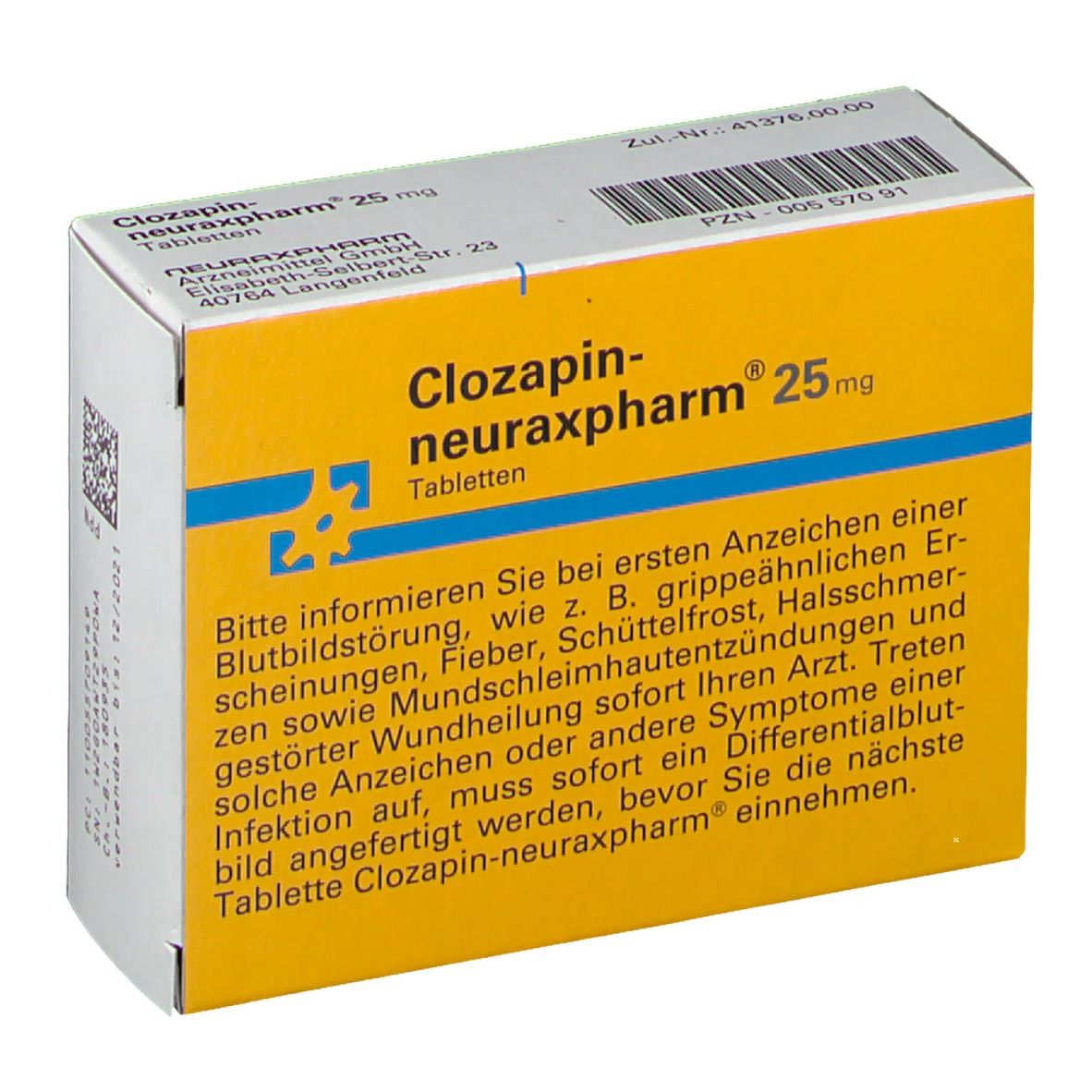 Clozapin-neuraxpharm® 25 mg