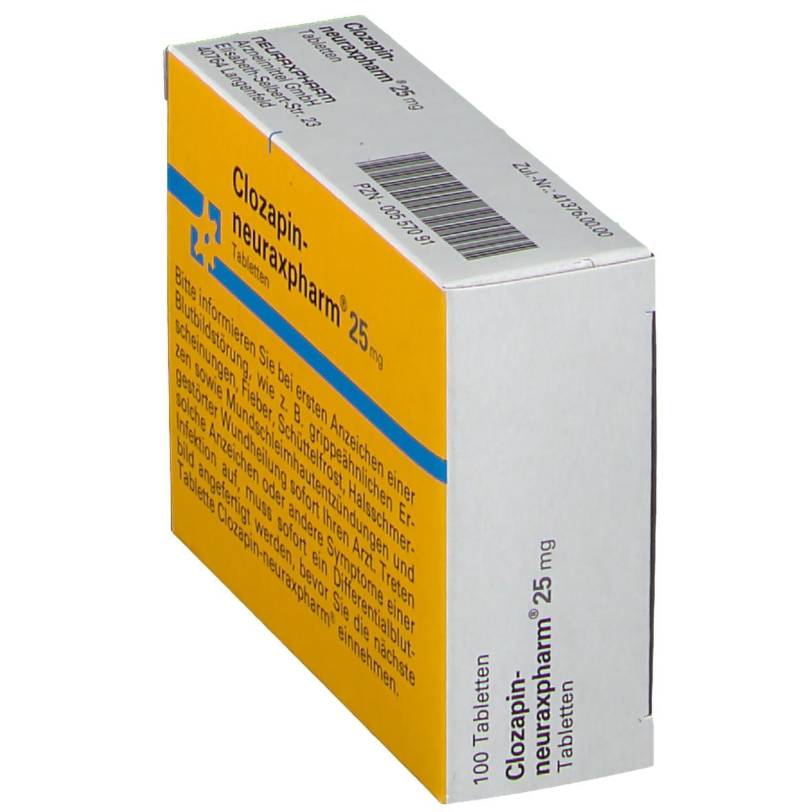 Clozapin-neuraxpharm® 25 mg