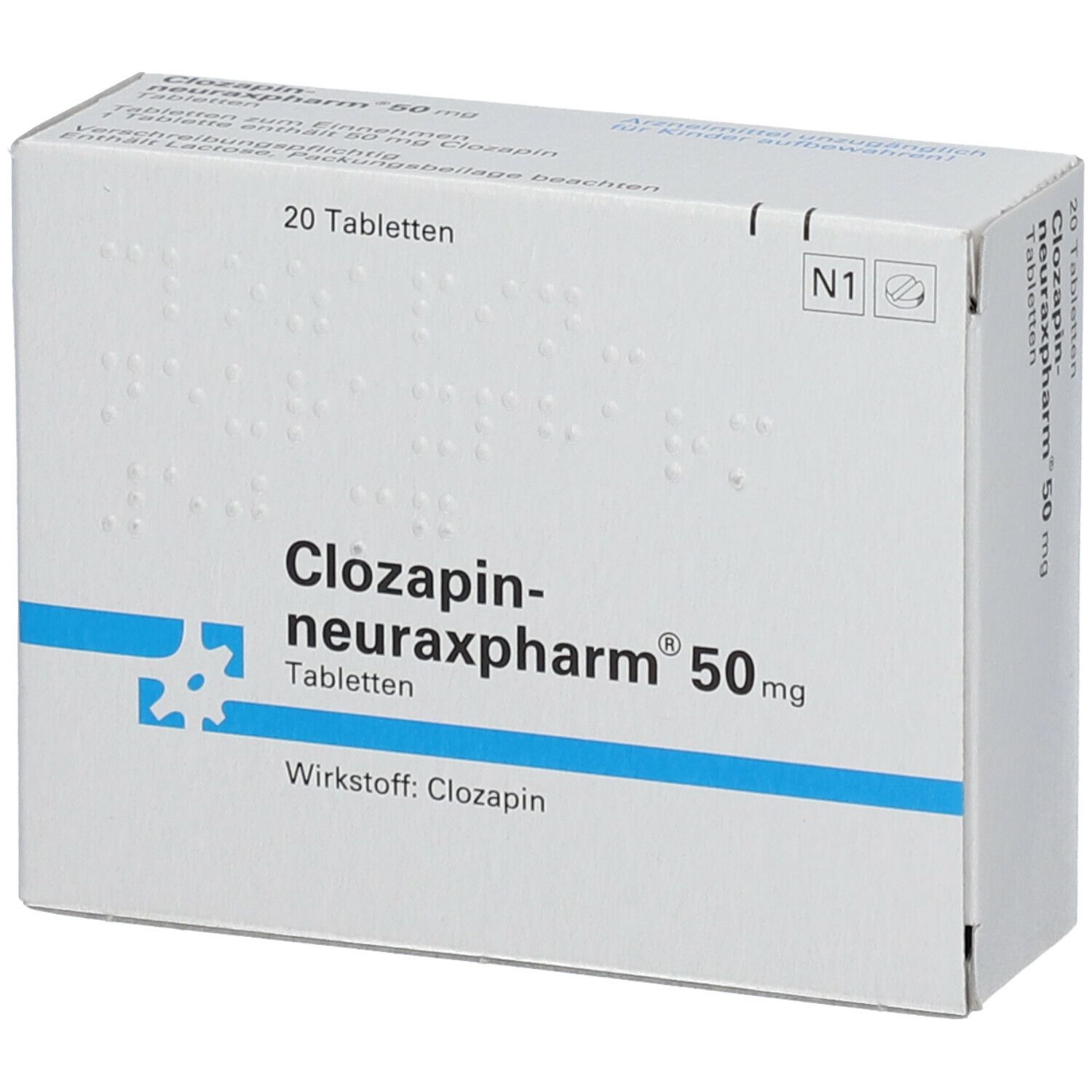 Clozapin-neuraxpharm® 50 mg