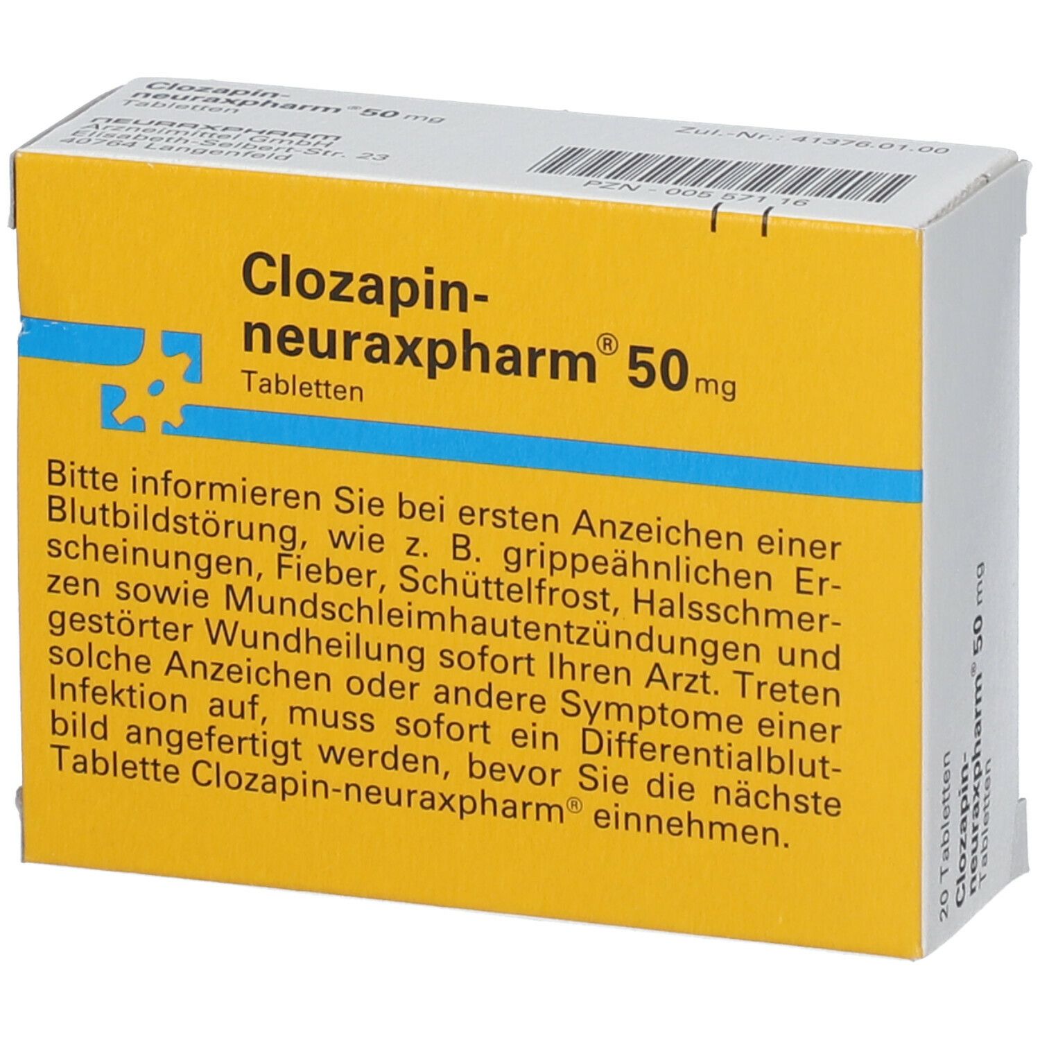Clozapin-neuraxpharm® 50 mg