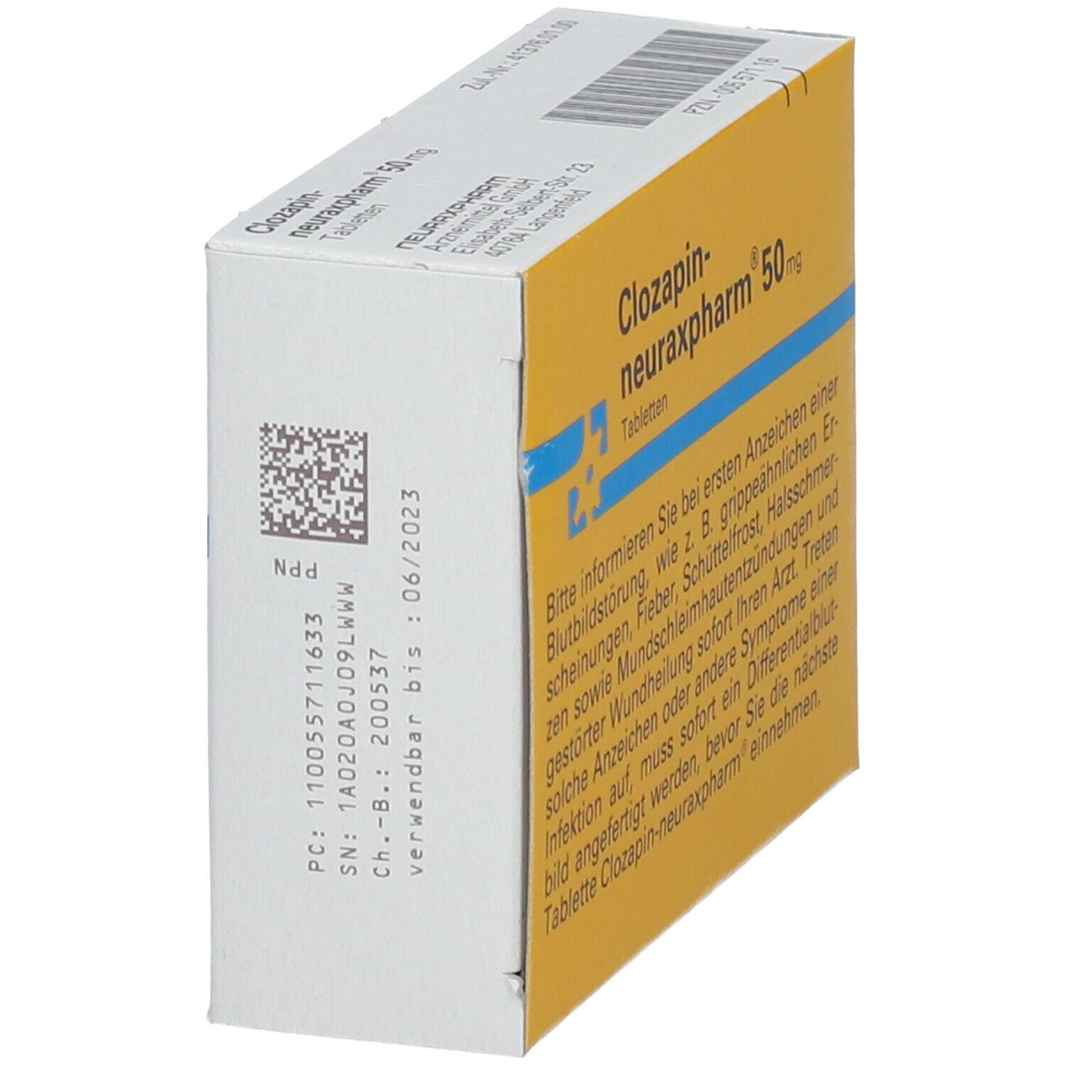 Clozapin-neuraxpharm® 50 mg