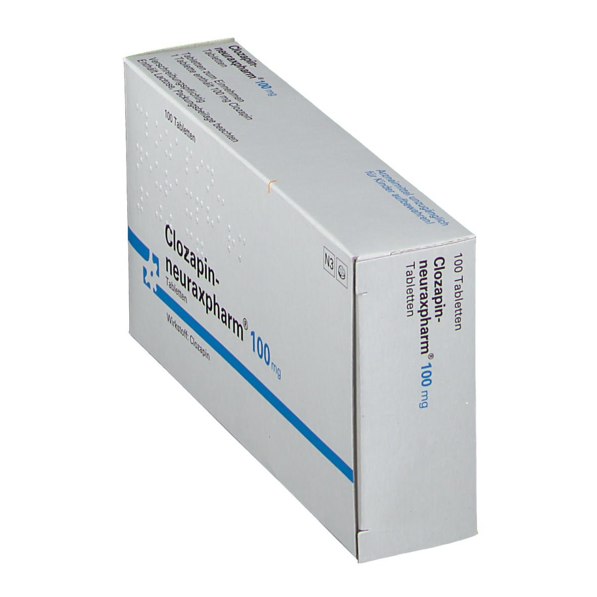 CLOZAPIN-neuraxpharm 100 mg Tabletten St