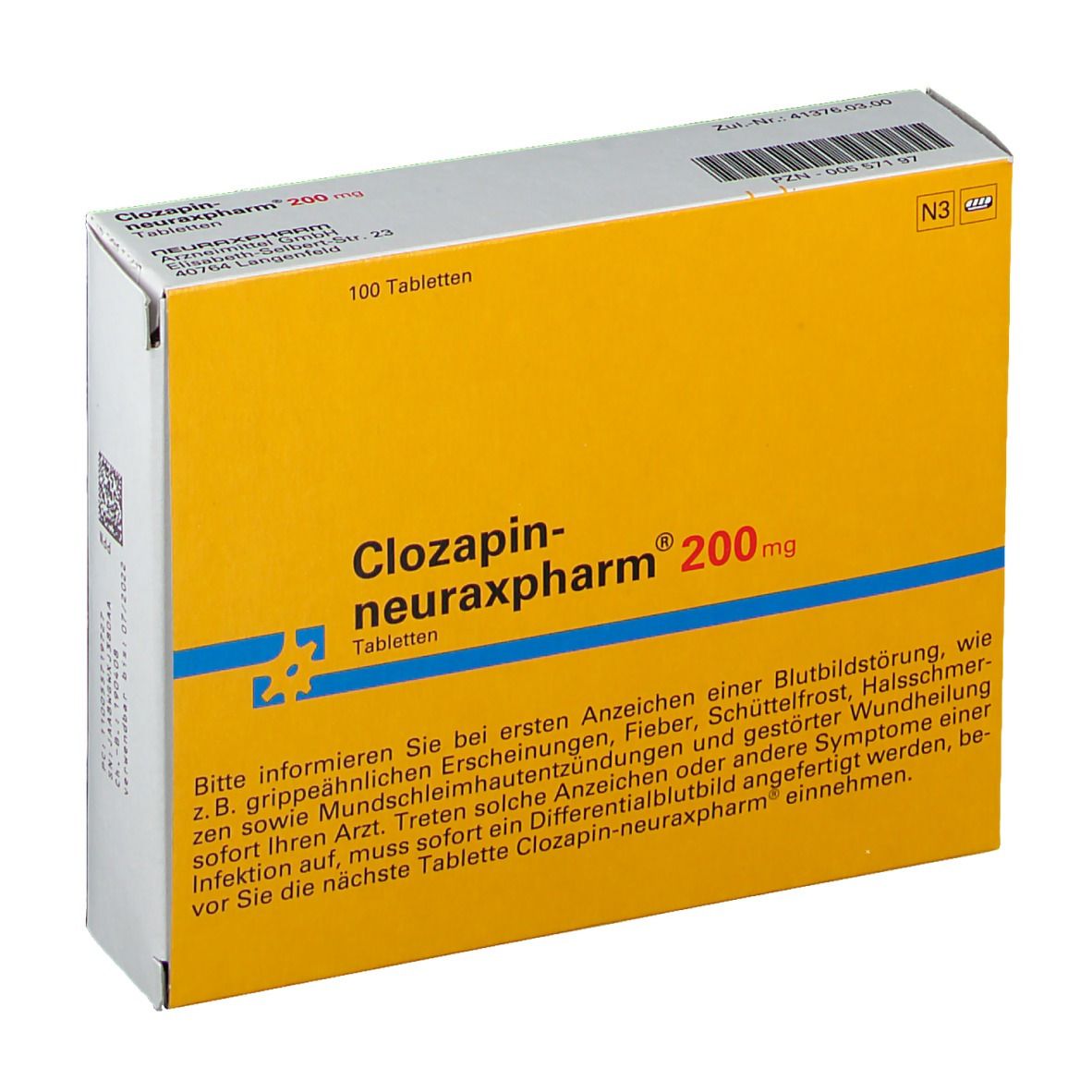 Clozapin-neuraxpharm® 200 mg