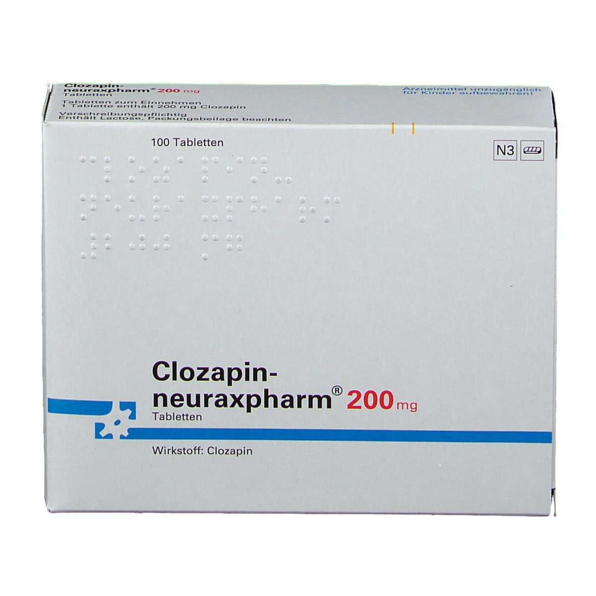 Clozapin-neuraxpharm® 200 mg