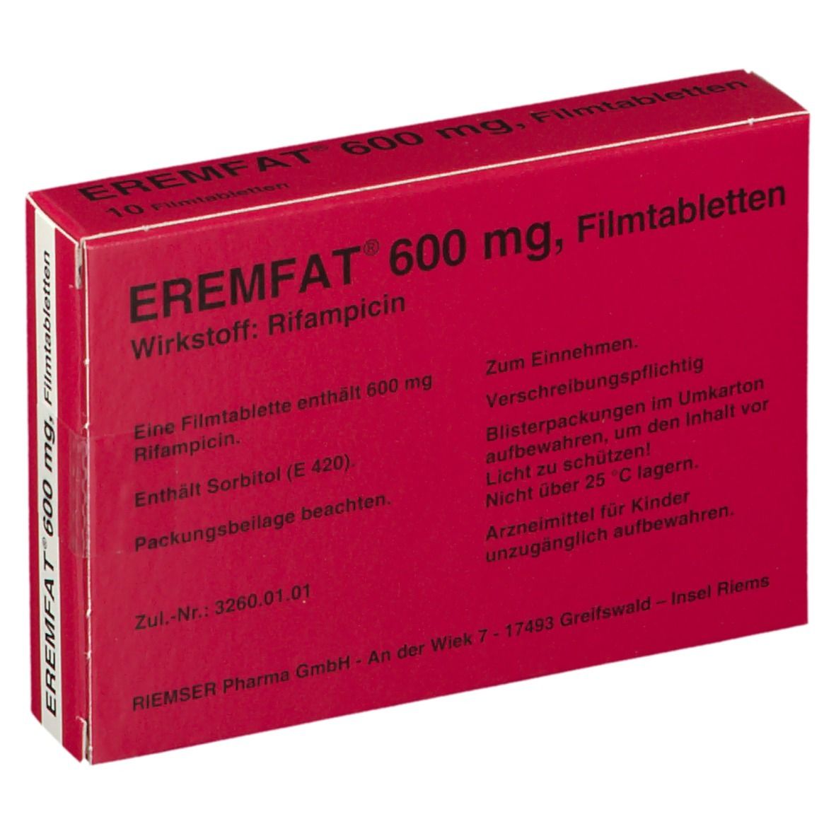 EREMFAT® 600 mg