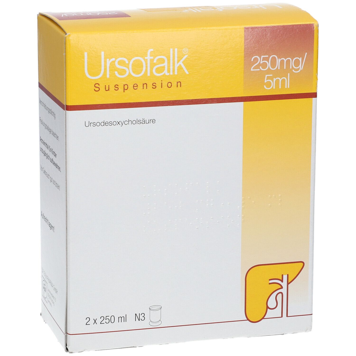 Ursofalk® 250 mg/5 ml