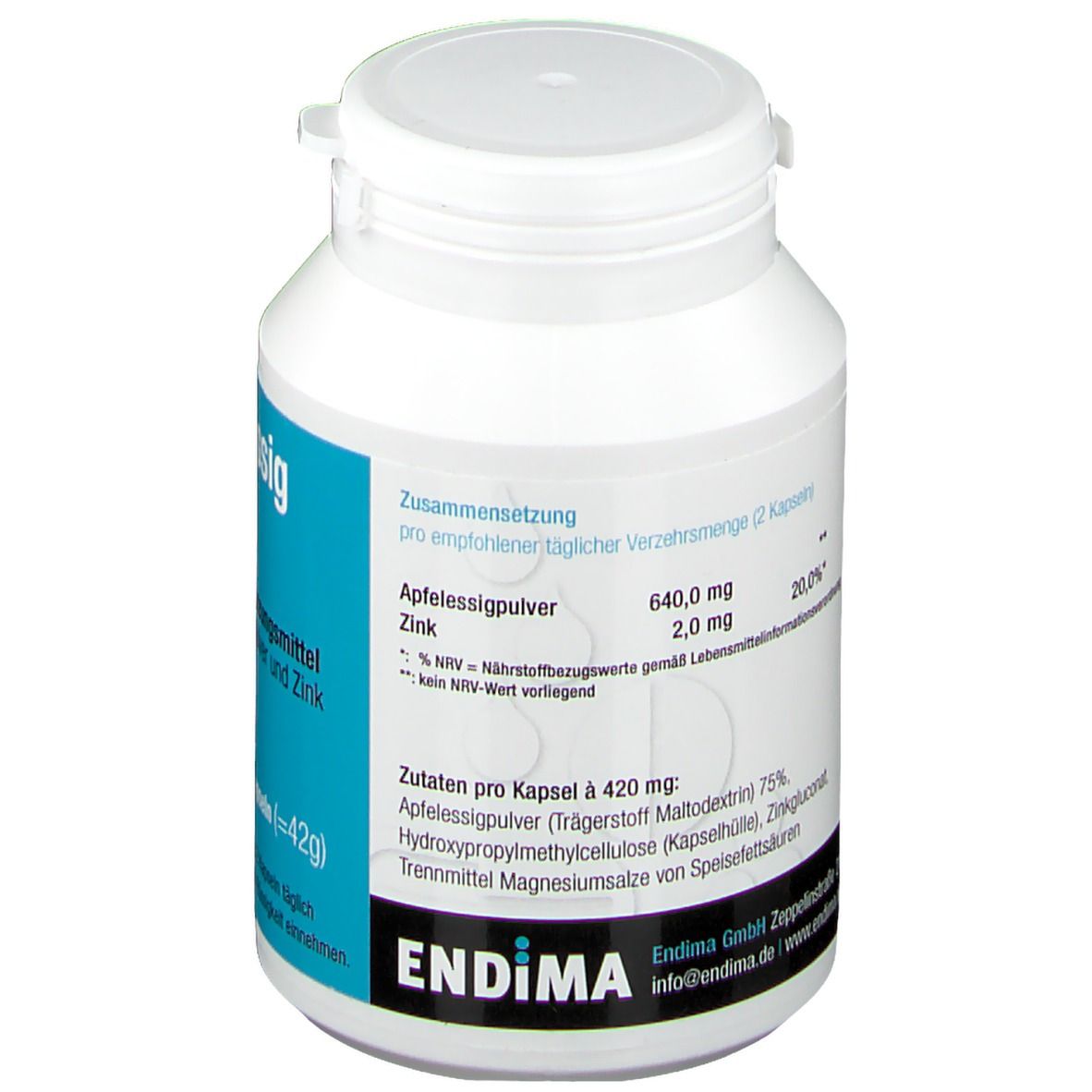 Endima® Apfelessig 420 Kapseln