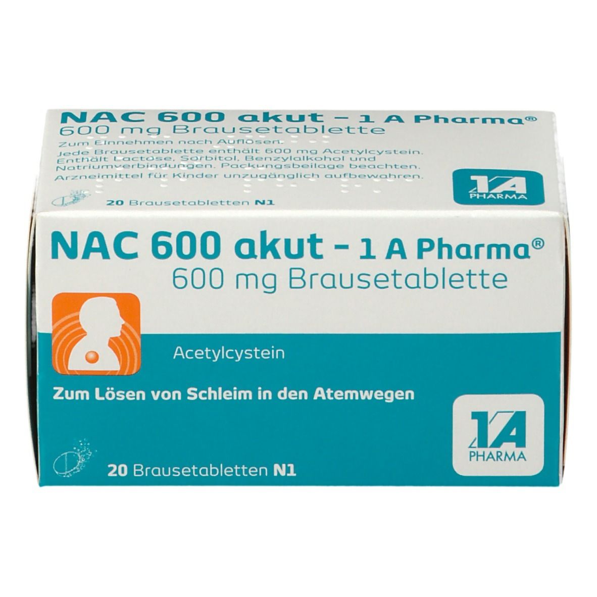 NAC 600 akut - 1A Pharma®